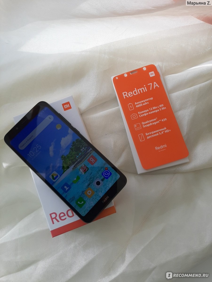 Смартфон Xiaomi Redmi 7 A - «Xiaomi Redmi 7A, недорогой смартфон со своим  плюсами и минусами. Предлагаю Вам рассмотреть его поближе. » | отзывы