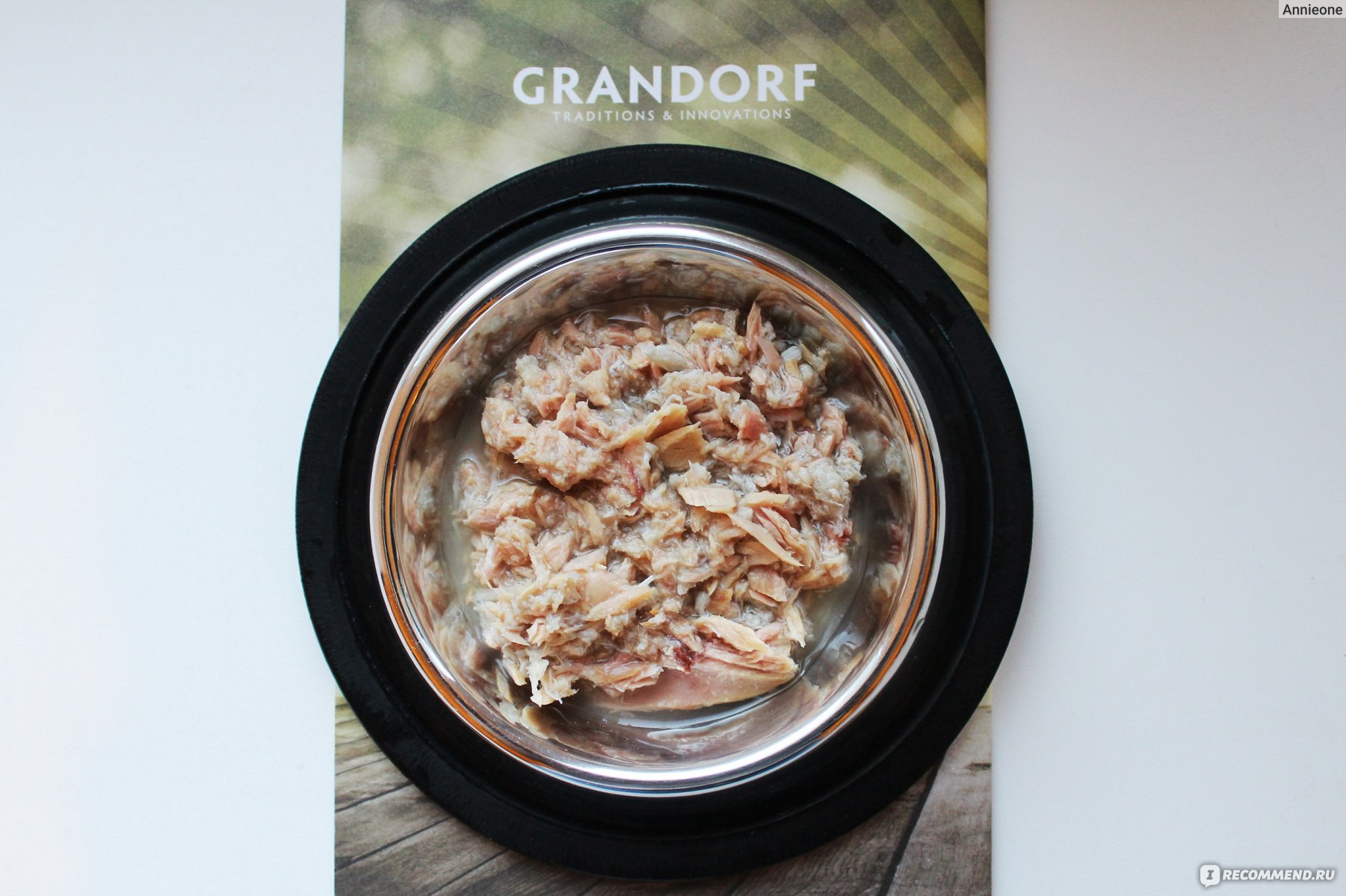 Корм для кошек Grandorf консервы "Филе тунца с мясом краба"