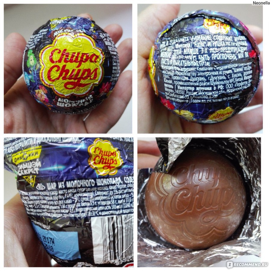 Шоколадное яйцо с сюрпризом Chupa Chups серия Фиксики - «Шоколадные шары  Chupa Chups теперь в фавритах!» | отзывы