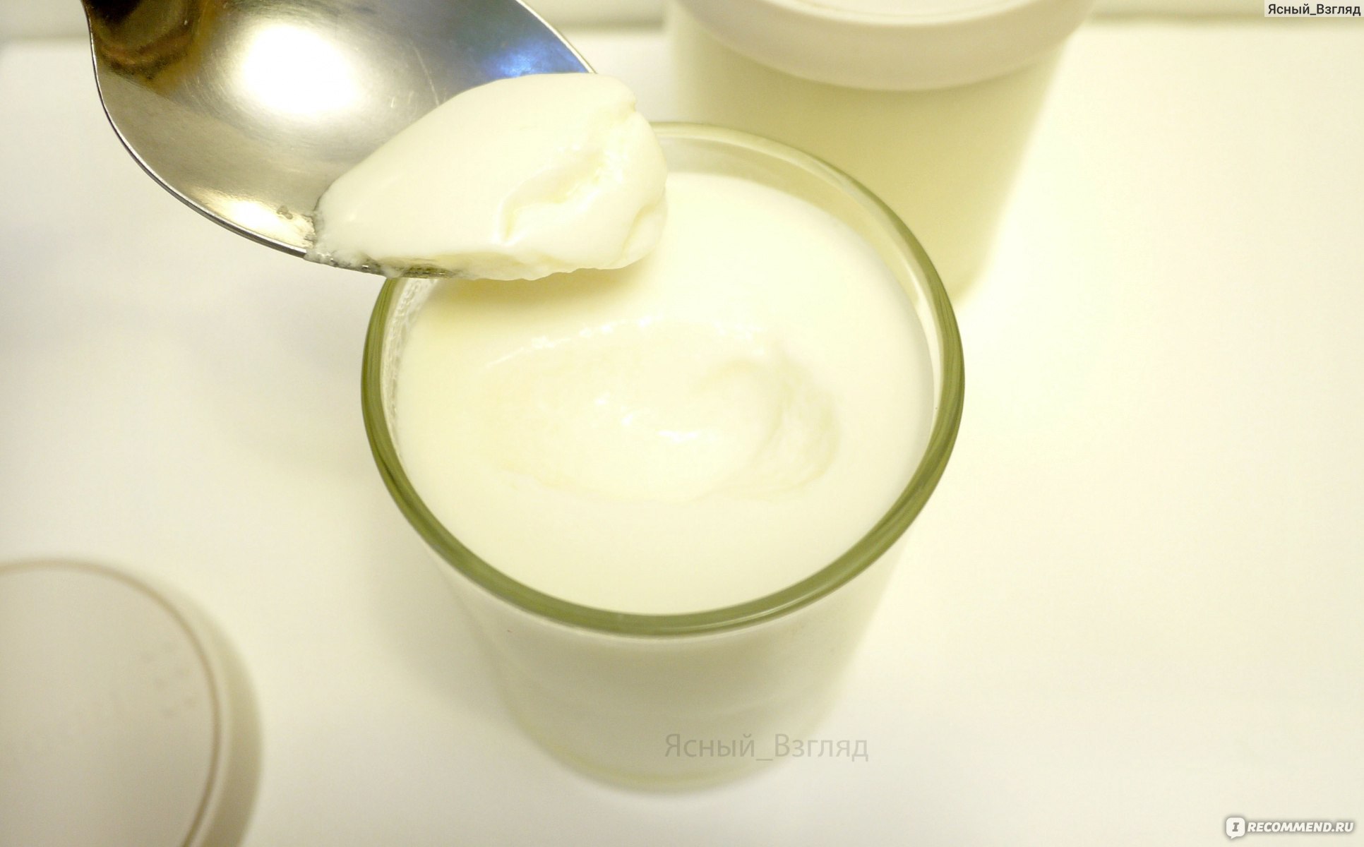 Молока и йогурт для приготовления