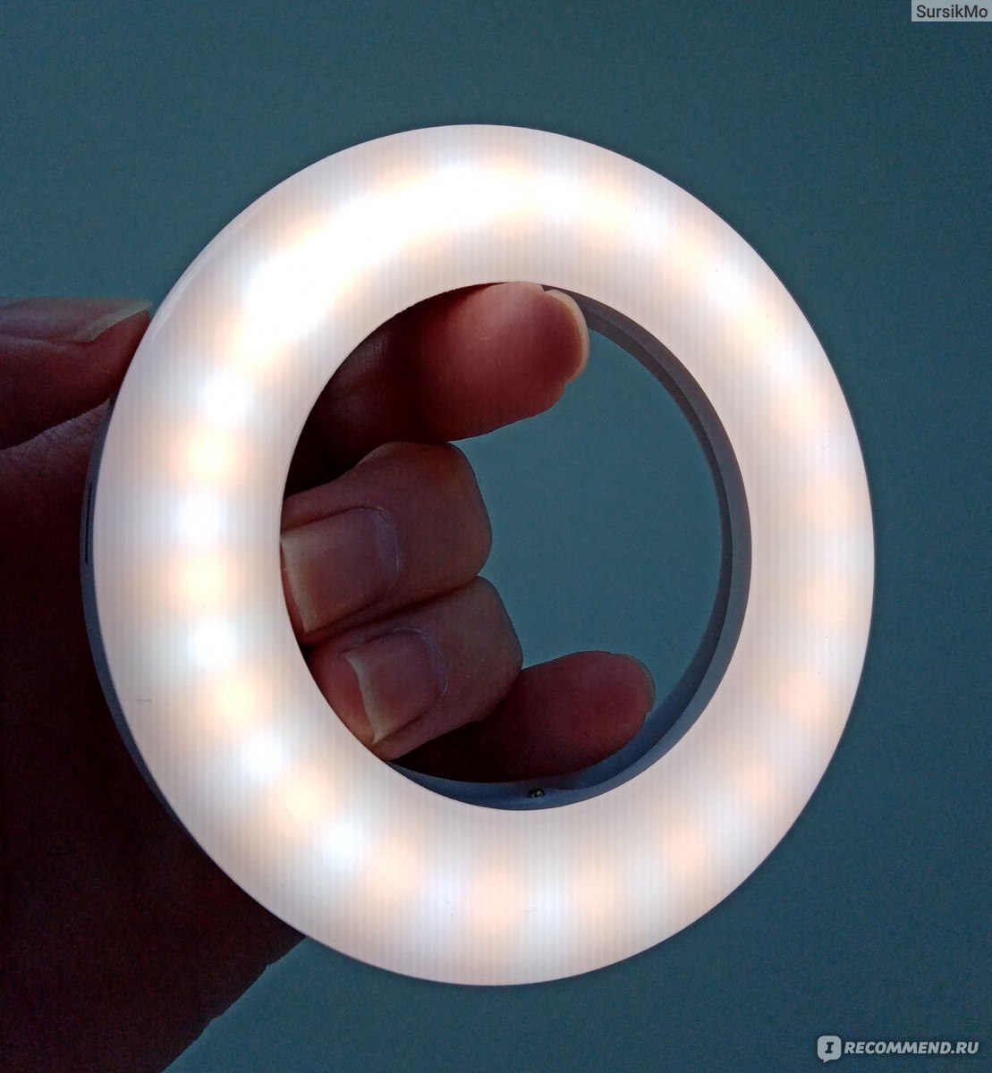 Кольцевая светодиодная лампа для телефона Aliexpress Selfie Light Ring  Lights Led Circle Mini Light Clamp for Phones, Rechargeable Clip-on Makeup  Fill Light Laptop Camera Video - «Отличное решение для дополнительной  подсветки. Для