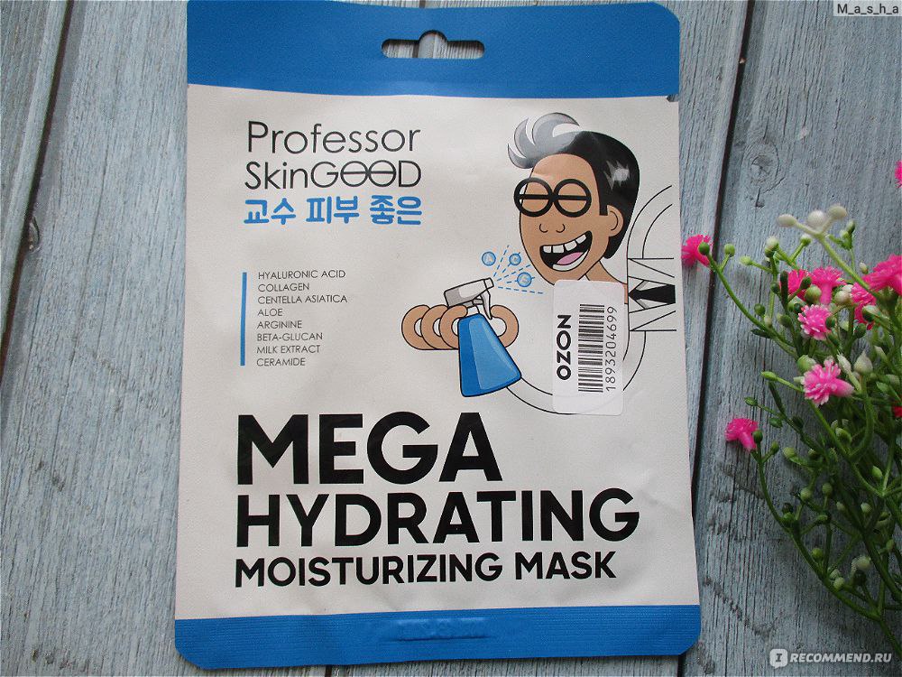 Тканевая маска для лица Professor SkinGood Mega Hydrating Moisturizing Mask фото