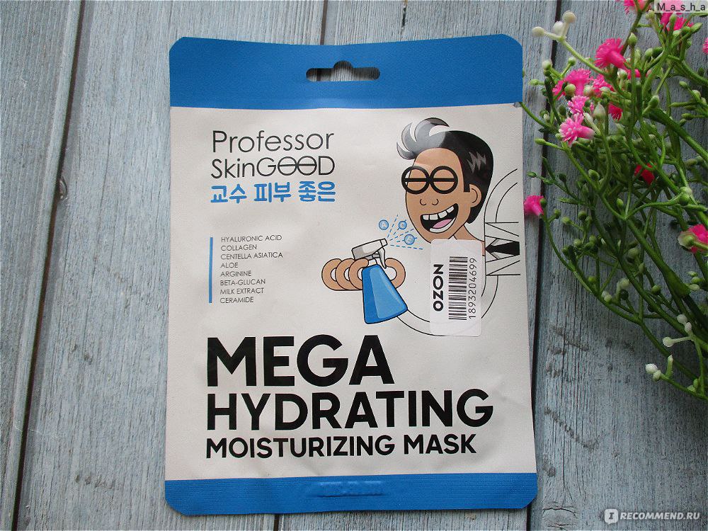 Тканевая маска для лица Professor SkinGood Mega Hydrating Moisturizing Mask фото