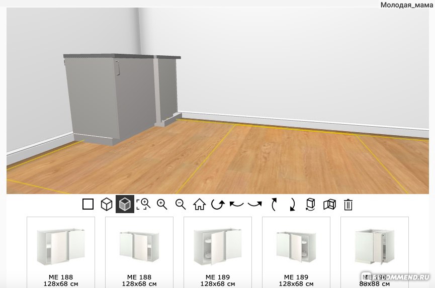 Сайт Онлайн-конструктор кухни Икеа kitchenplanner.ikea.com/ru фото
