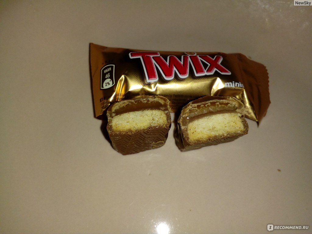 Конфеты Шоколадные TWIX MINIS - «Расследование: чем мини Твикс отличается  от обычного. » | отзывы