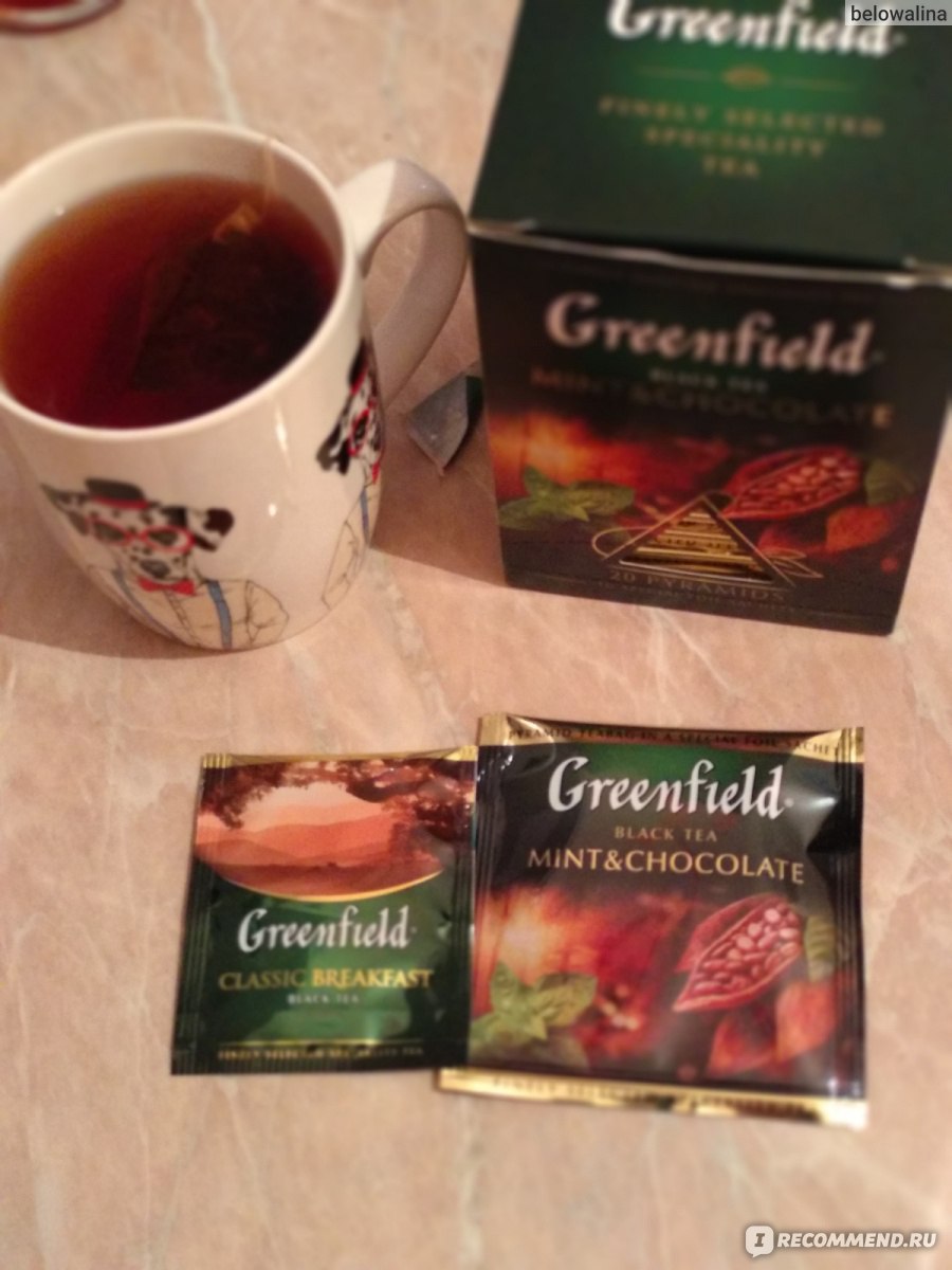 Чай Greenfield Mint Chocolate