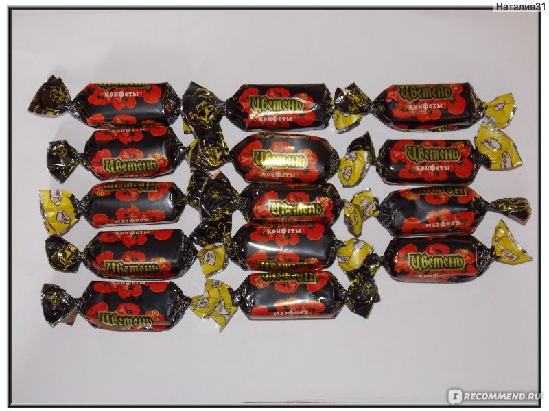 Ассортимент конфет акконд чебоксары с фото