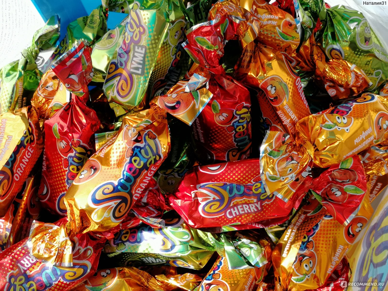 Жевательные конфеты Эссен Продакшн АГ Sweety! - «Яркие вкусы МЯГКИХ ...