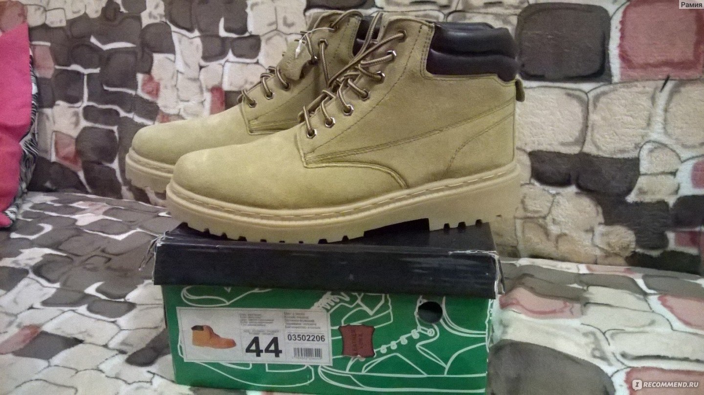 Ботинки T.Taccardi Артикул 03502206 - «Правильная зимняя обувь для мужчин в  Кари !» | отзывы
