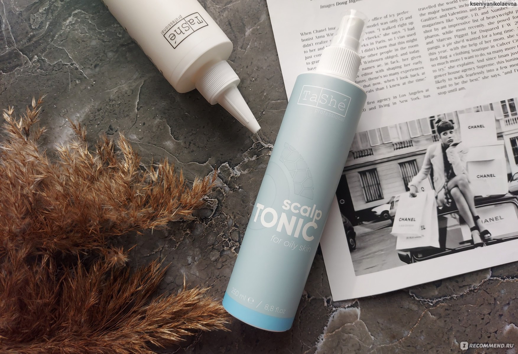 Тоник для кожи головы Tashe Professional склонной к жирности, Scalp tonic  for oily skin - «Не то чтобы я была наивной девочкой, но увидев этот спрей  — мне действительно захотелось его попробовать.