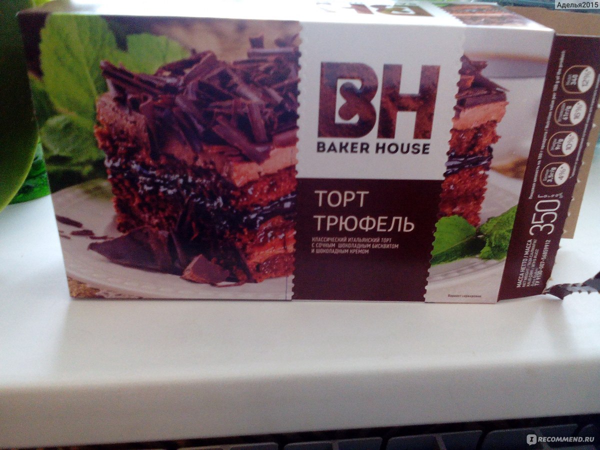 Торт baker house штрих код