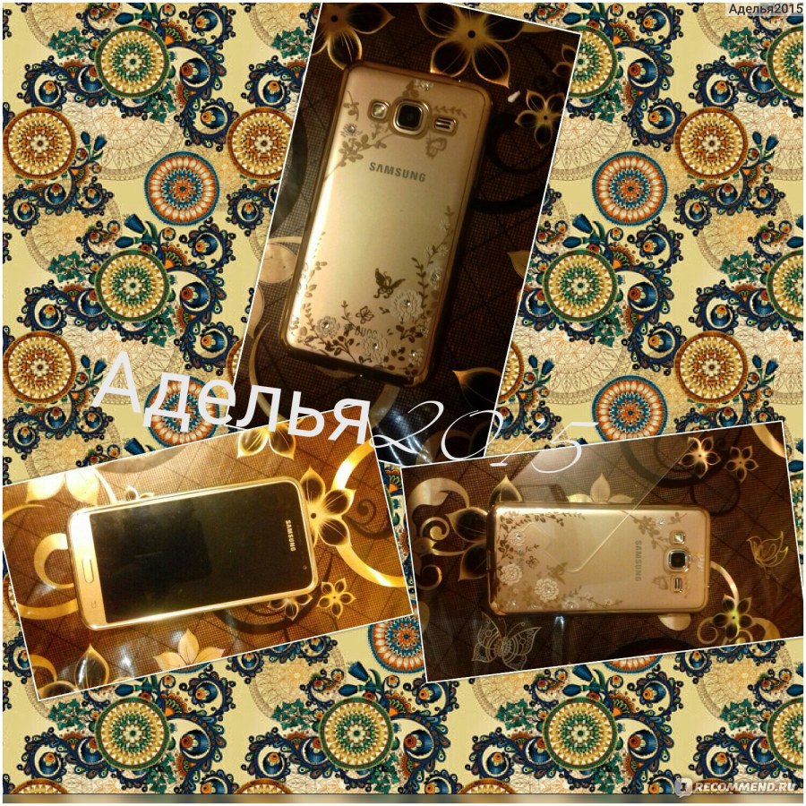 Чехол для мобильного телефона Aliexpress Rhinestones Clear Transparent TPU  Plating diamond Case For Samsung Galaxy A3 A5 A7 2016 A8 A9 J3 J5 J7 S6 S7  S6 S7 Edge S6 Plus - «