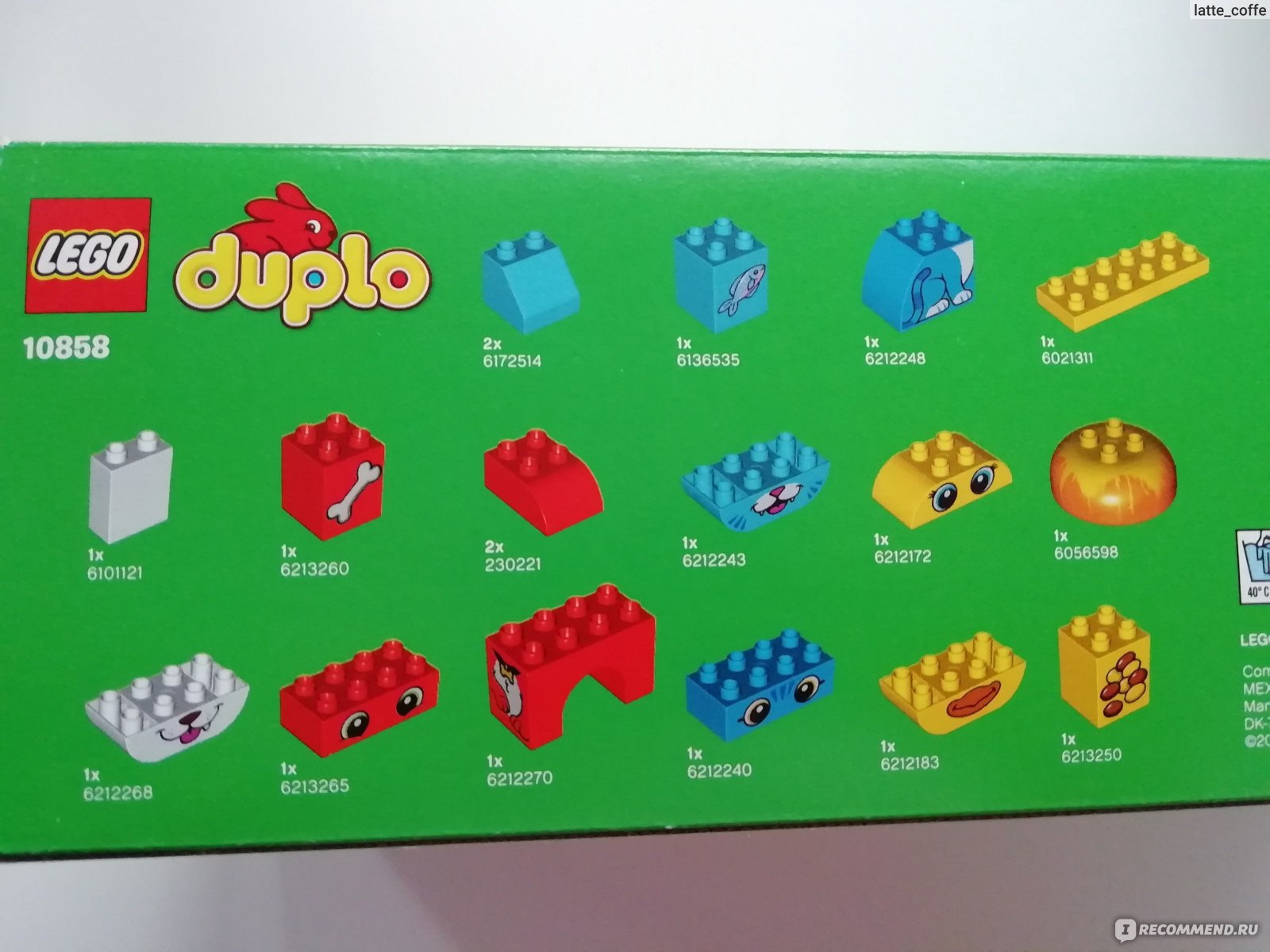 Lego Duplo My First Мои первые домашние животные конструктор Лего Дупло ...
