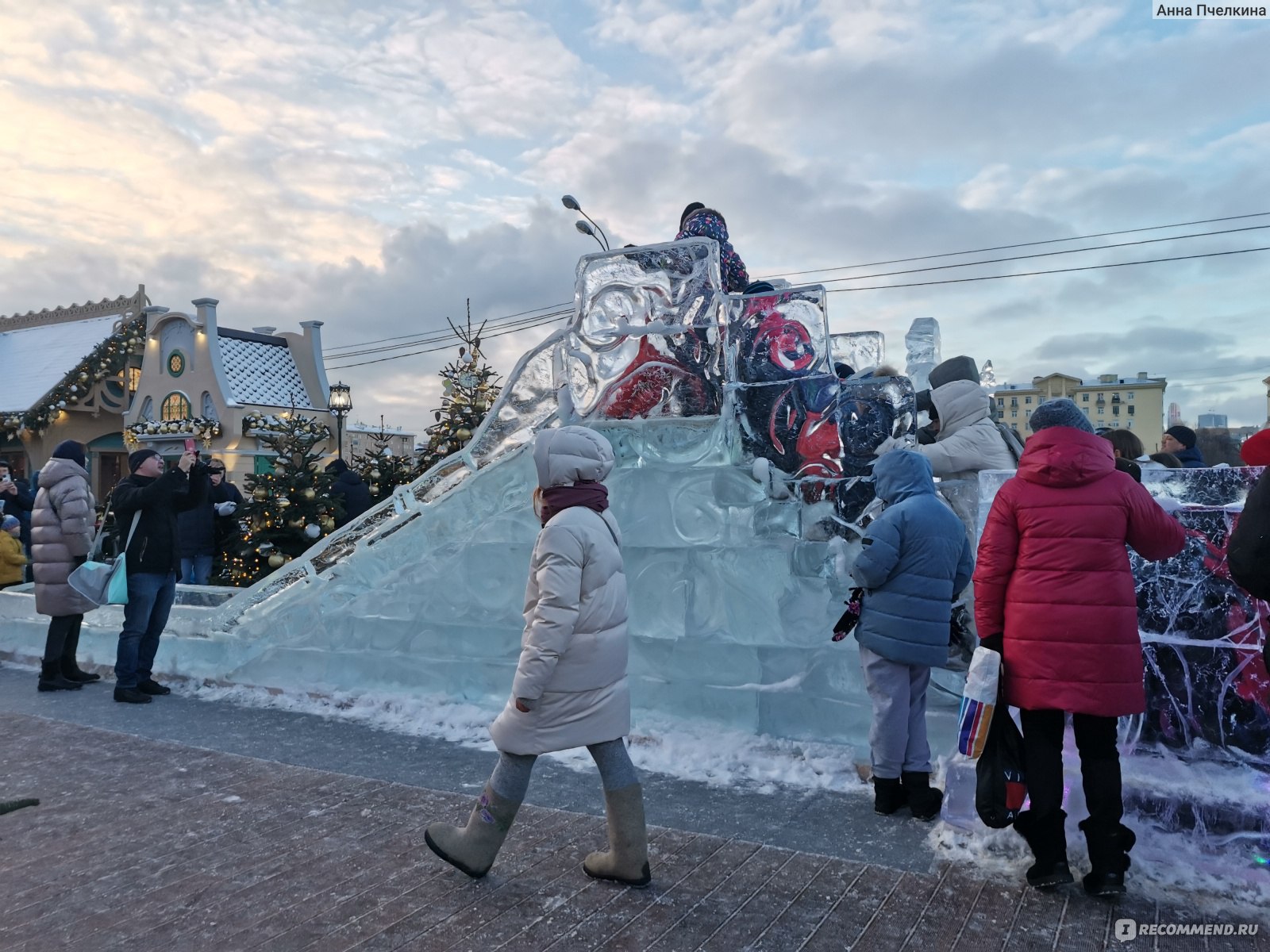 Зимний фестиваль 2023 «Снег и лед в Москве» в парке Музеон, Москва фото
