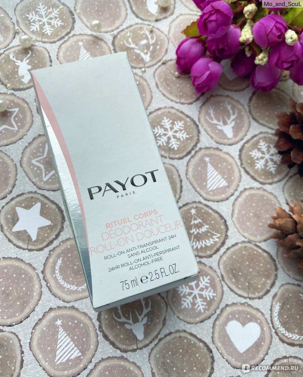 Дезодорант шариковый PAYOT Rituel Corps Deodorant Neutral 24HR Gentle ...