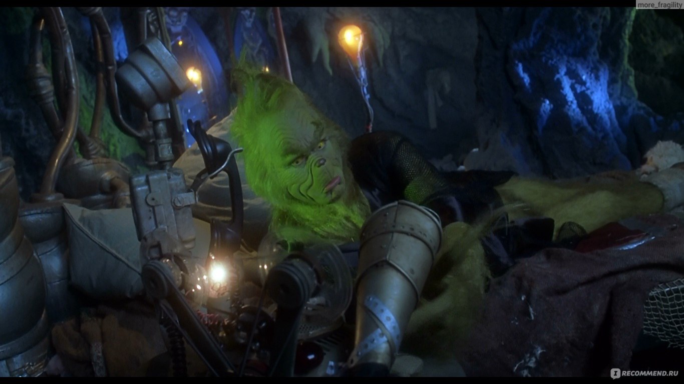 Гринч - похититель Рождества / How the Grinch Stole Christmas (2000, фильм)  - «Сказка для аудитории 7-10 лет. Впрочем, и некоторым взрослым неплохо  было бы вспомнить о прописных истинах, которые прекрасно иллюстрирует