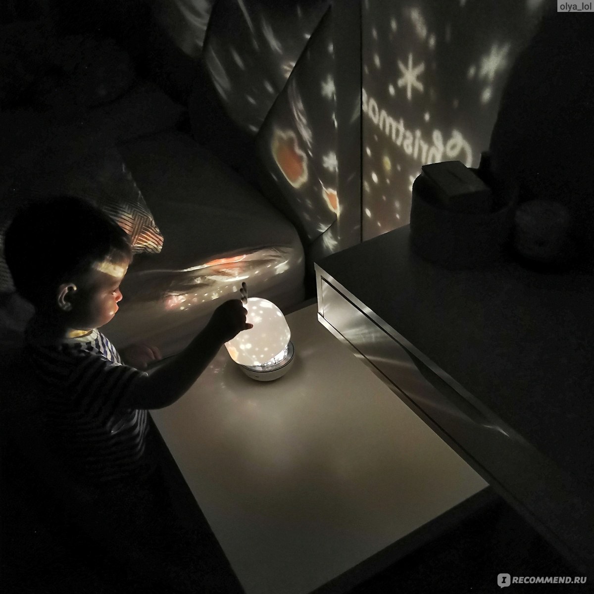 Детский ночник и проектор TimeToCreate "Звёздное небо" фото
