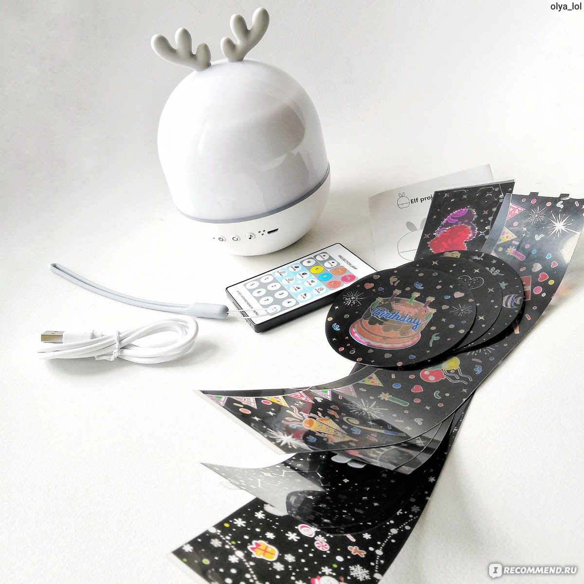 Детский ночник и проектор TimeToCreate "Звёздное небо" фото