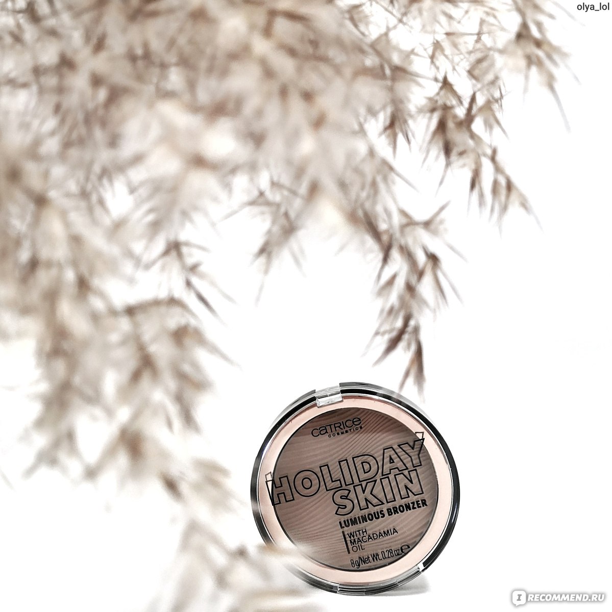 Бронзер Catrice Holiday Skin with Macadamia Oil - «Максимально ...