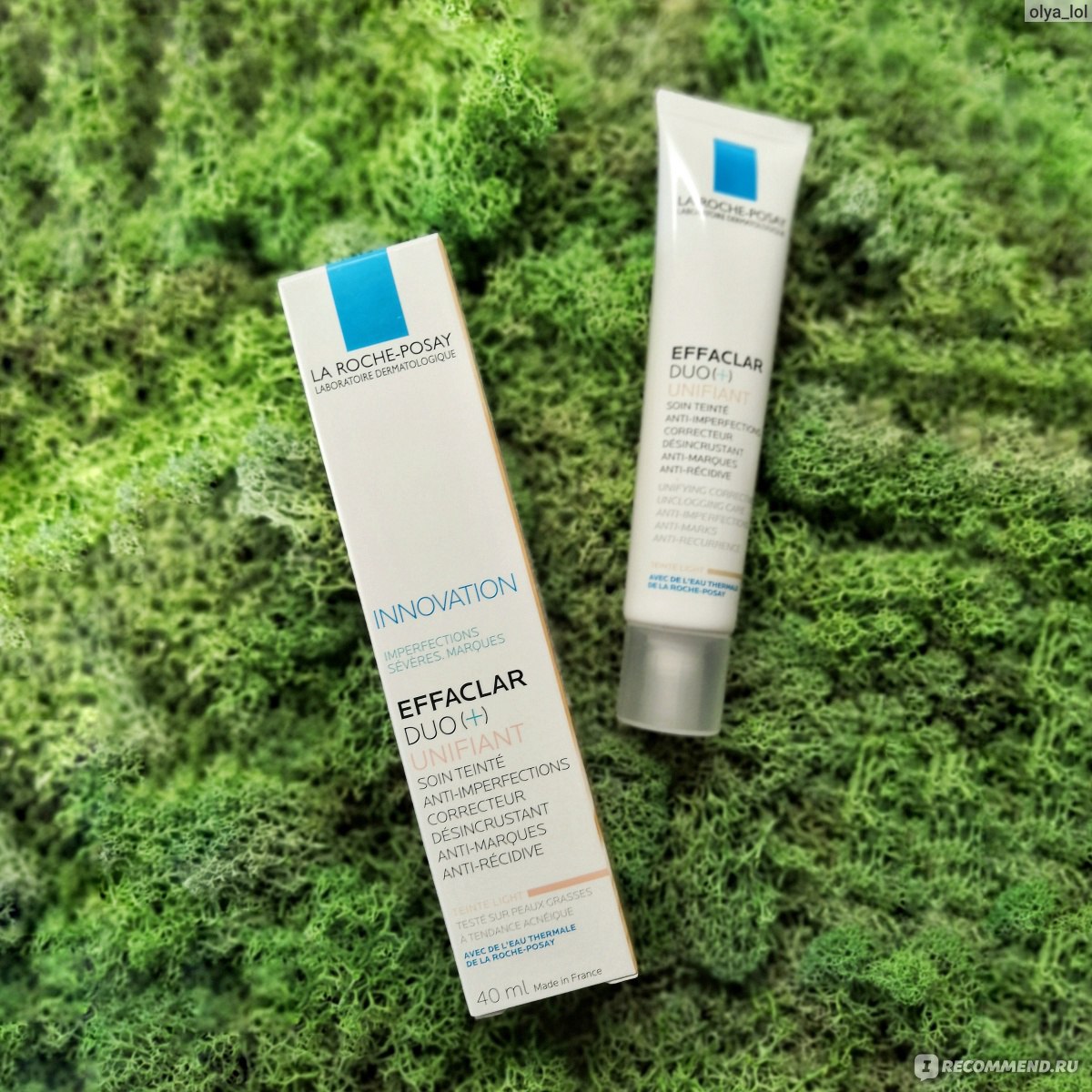 Effaclar duo m корректирующий крем гель