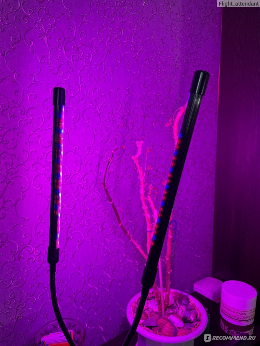 Светодиодная лампа для растений Led Grow Light С таймером фото