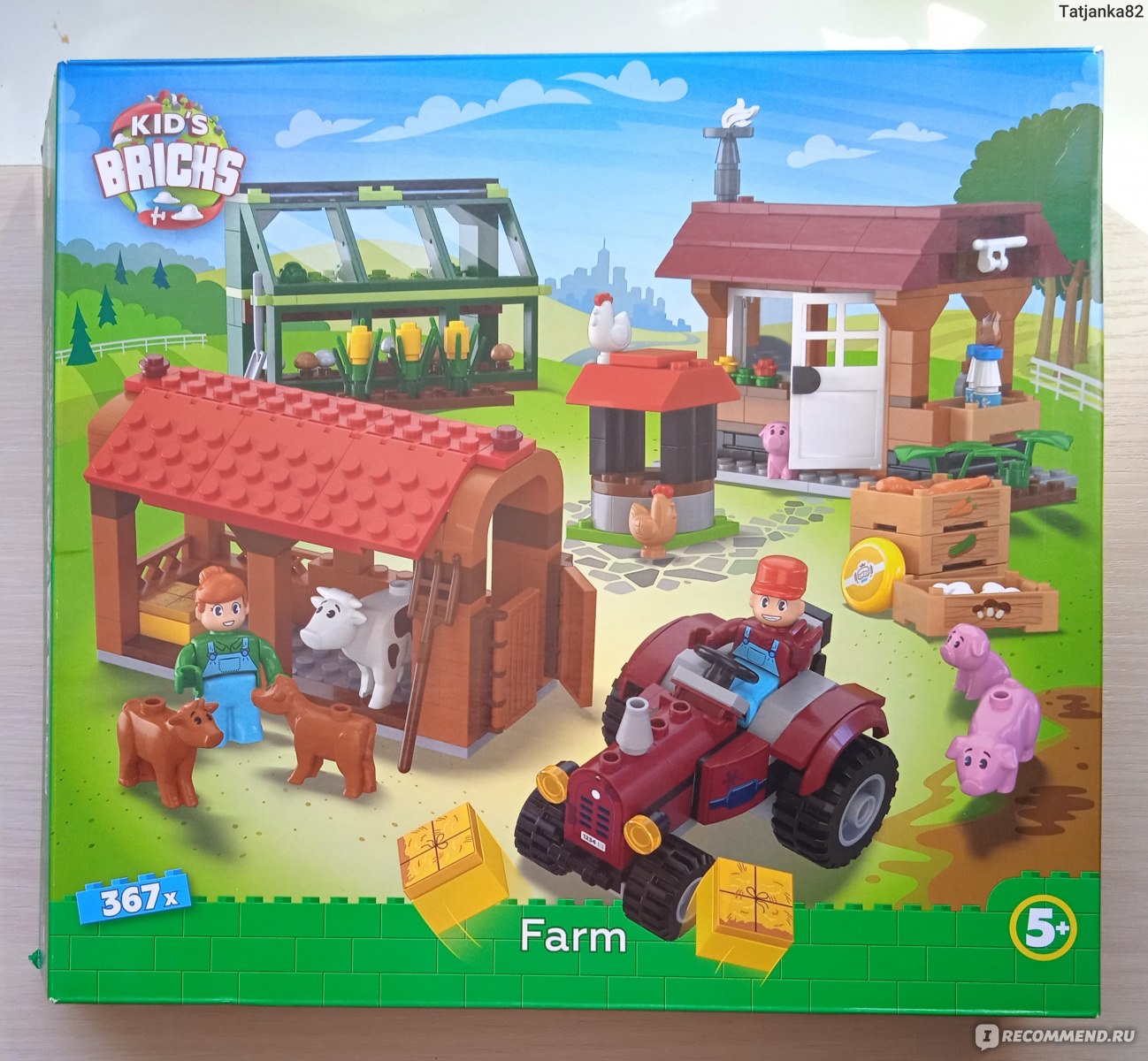 конструктор Kids bricks Ферма