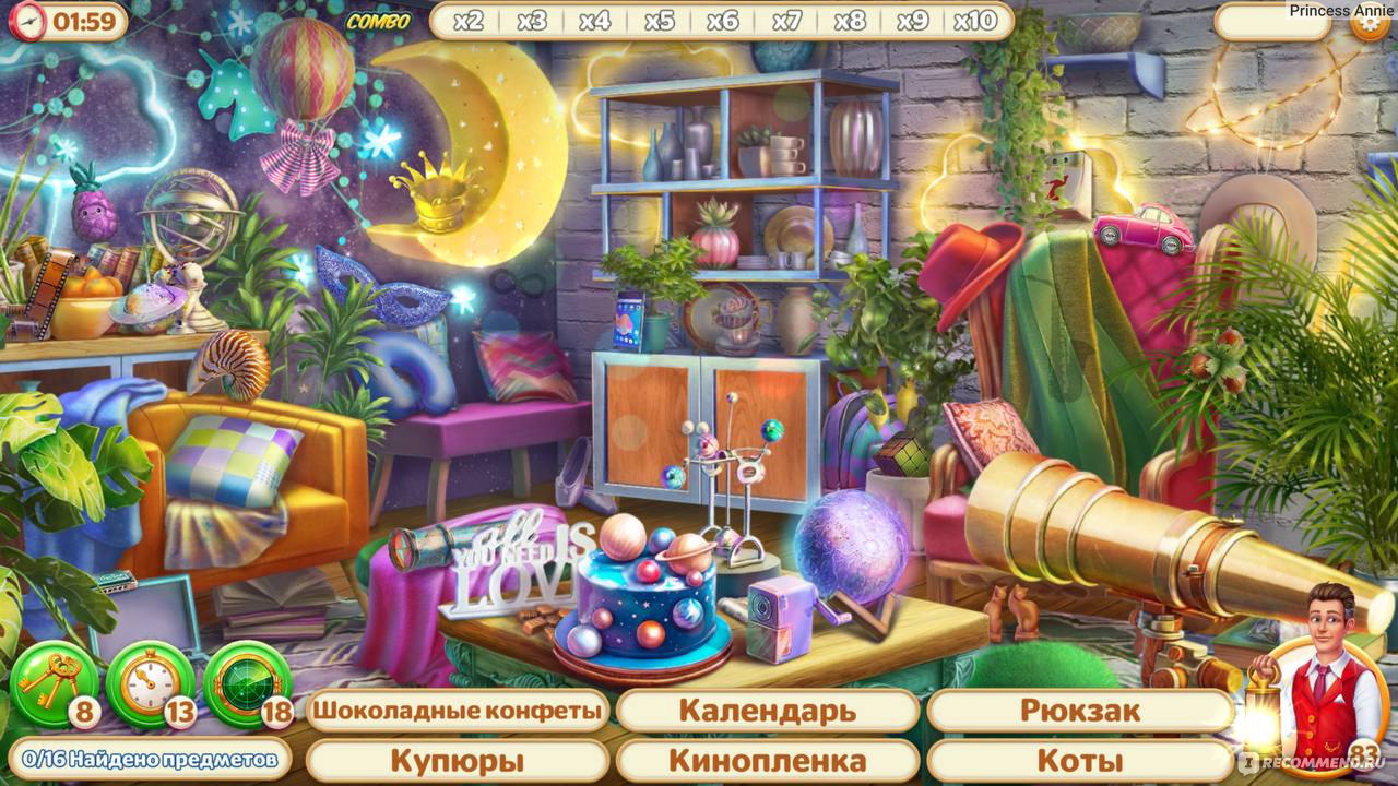 Компьютерная программа Hidden hotel - «Hidden Hotel - моя любимая мобильная  игрушка! Играю в нее уже год!» | отзывы