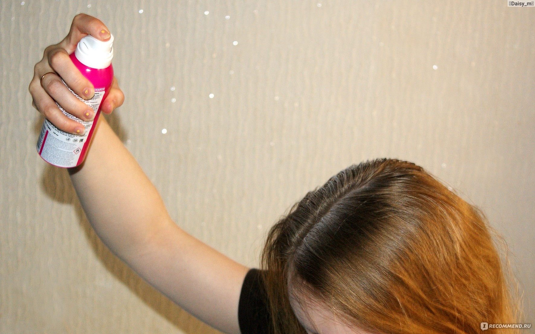 Как мыть сухим шампунем