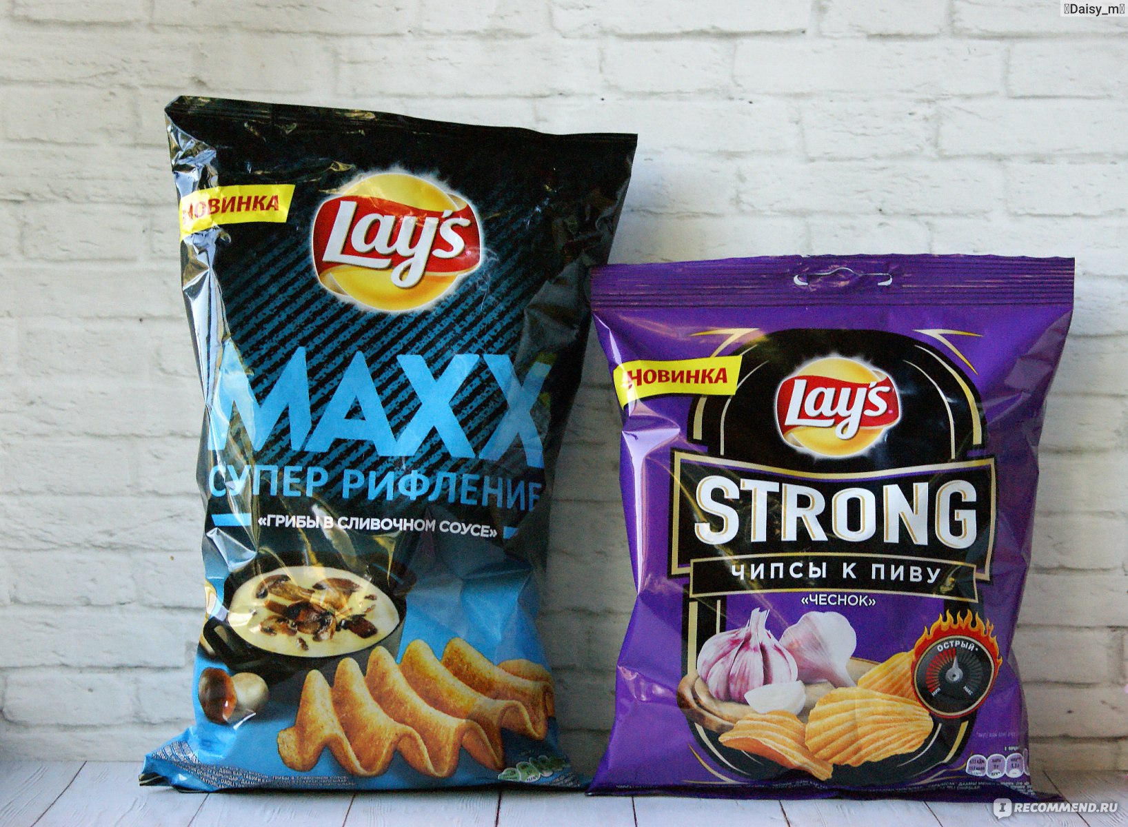 Чипсы картофельные Lays MAXX Супер рифление Грибы в сливочном соусе - «Вау!  Осенняя НОВИНКА от Lays ❤ Чипсы Lays MAXX Грибы в сливочном соусе - супер  хрустящие и невероятно вкусные» | отзывы