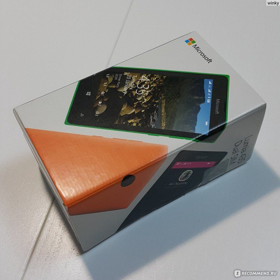 Мобильный телефон Microsoft Lumia 435 Dual SIM - «Когда за меньшее  получаешь большее.» | отзывы