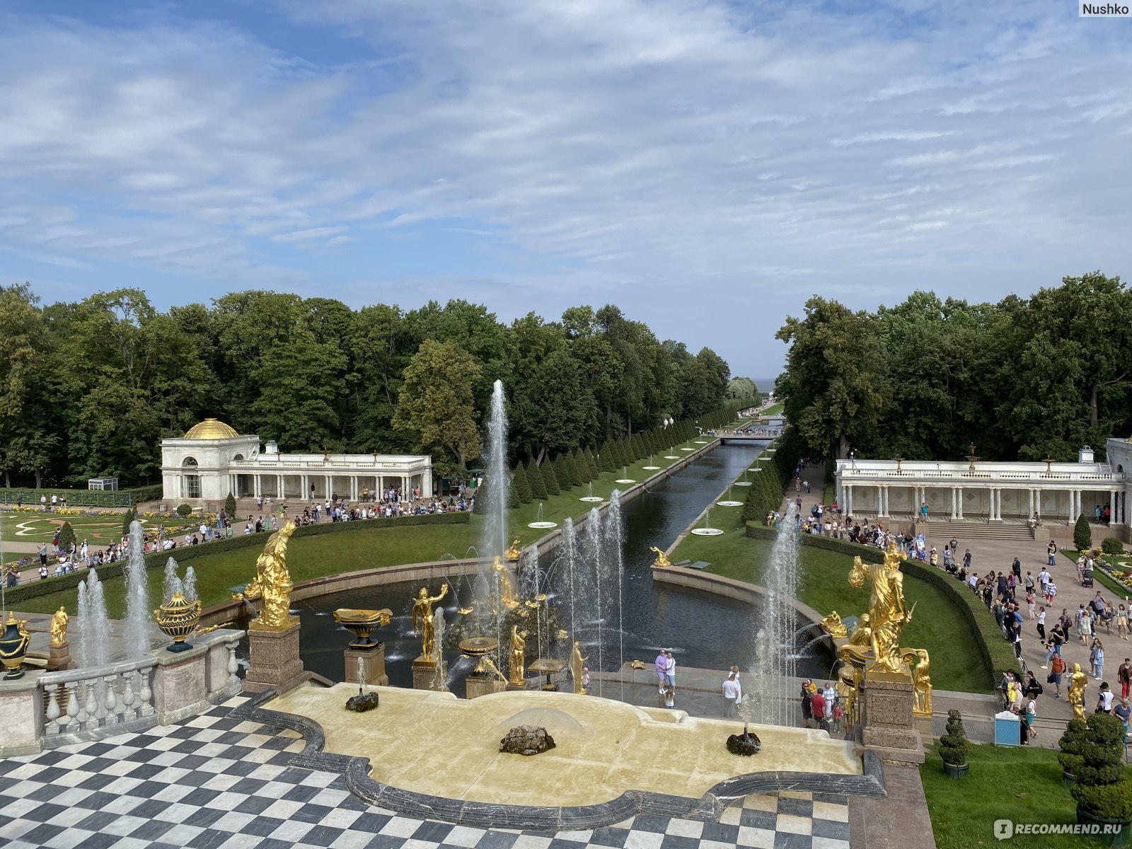 город петергоф в санкт петербурге