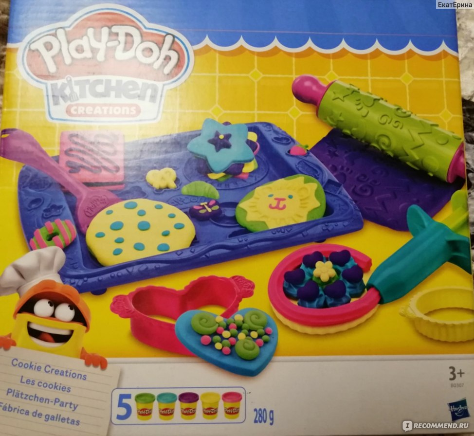 Play-Doh Kitchen creations - «Набор для лепки пирожных сподвигает ребенка  творить» | отзывы