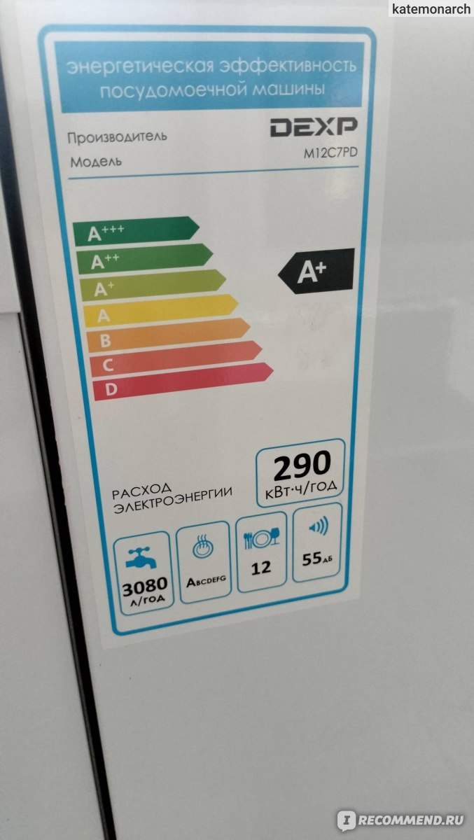 Посудомоечная машина DEXP M12C7PD - «Отлично выручает, буквально лучшая  покупка для кухни» | отзывы