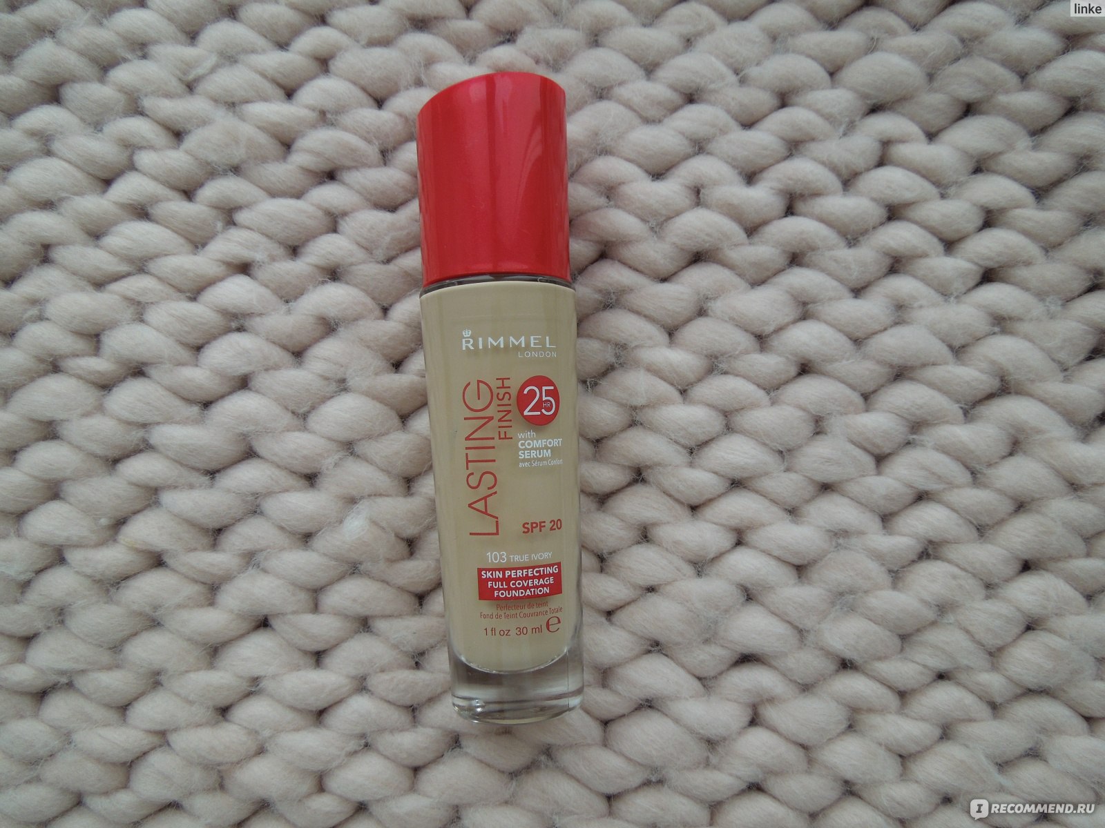 true ivory rimmel lasting finish