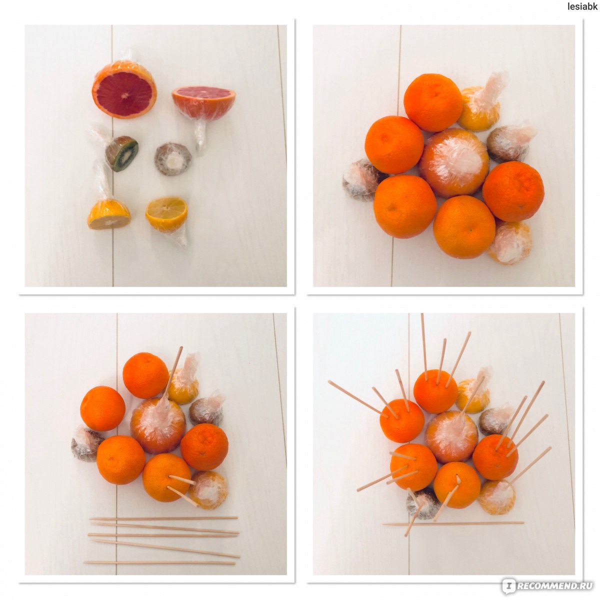 Букет из мандаринов своими руками: 20 оригинальных идей