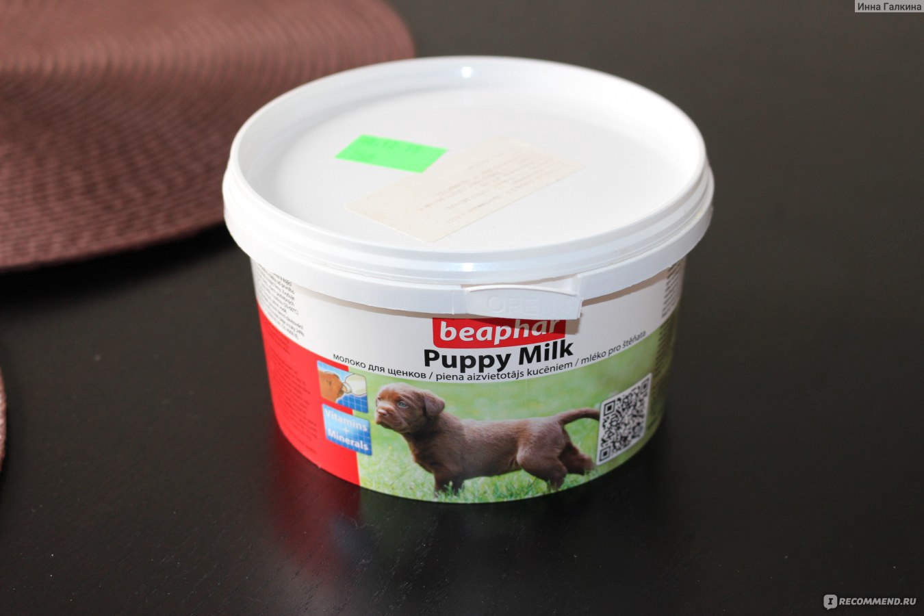 Заменитель молока для щенков Beaphar PUPPY MILK - «Противоречивый продукт  со своими плюсами и минусами. Хорошо пошел для первого прикорма, но у  7-дневных щенков вызвал сильное расстройство желудка» | отзывы