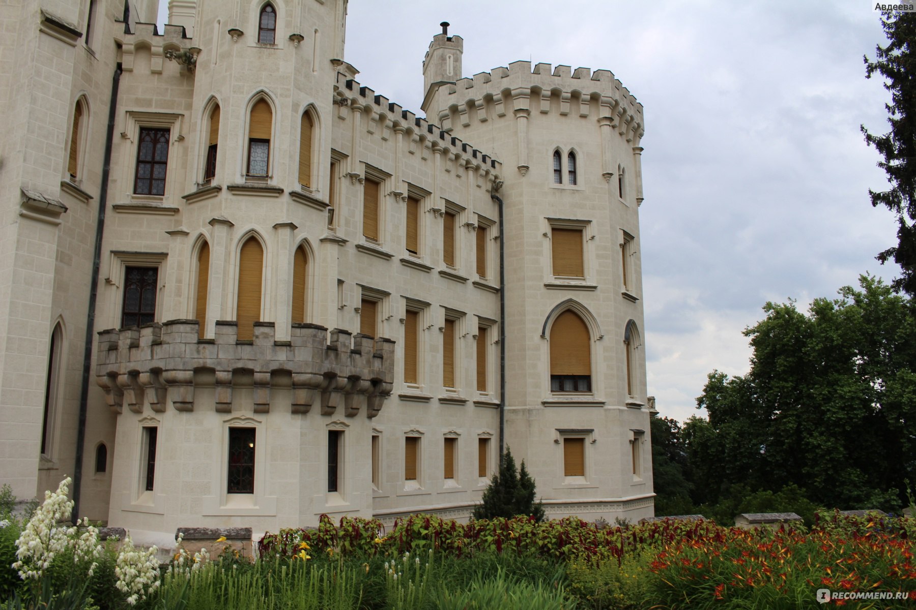 Замок Глубока-над-Влтавой, 1840-1871