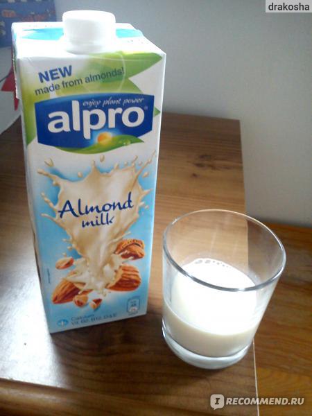 Каша на миндальном молоке alpro