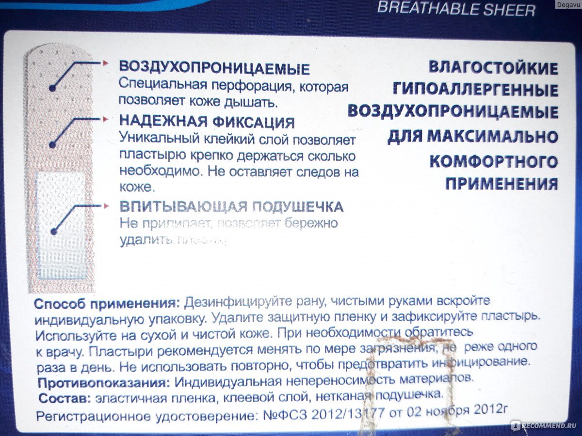 Пластырь косметический Fast aid воздухопроницаемый - «Вы серьезно ...