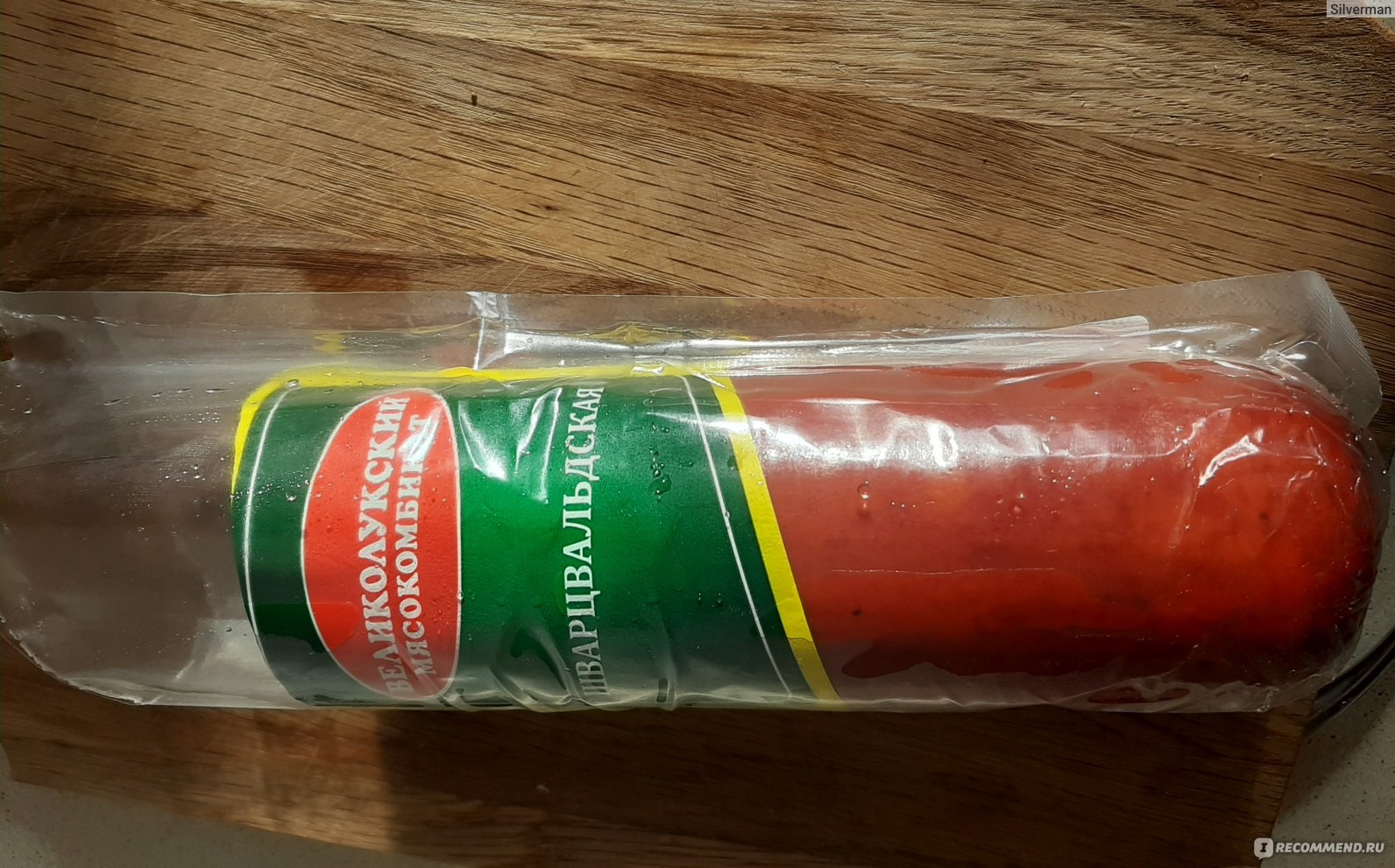 Колбаса Великолукский мясокомбинат Шварцвальдская, полукопченая, 350 г ...