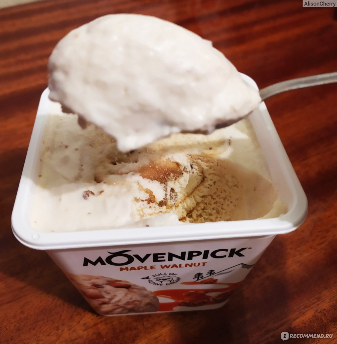 Мовенпик мороженое с кленовым сиропом