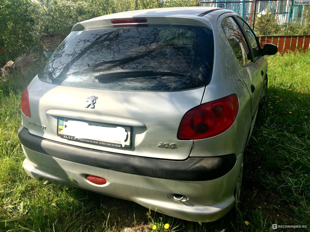 Peugeot 206 Хетчбек - 2006 - «Любовь не с первого взгляда или что ожидать  от малышки-пежо» | отзывы