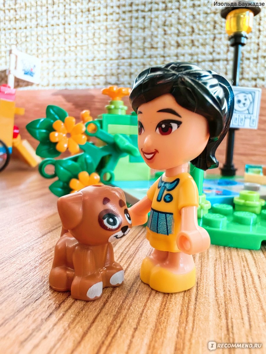 Lego Friends - «41738 Lego Friends Велосипед для спасения собак🚲» | отзывы