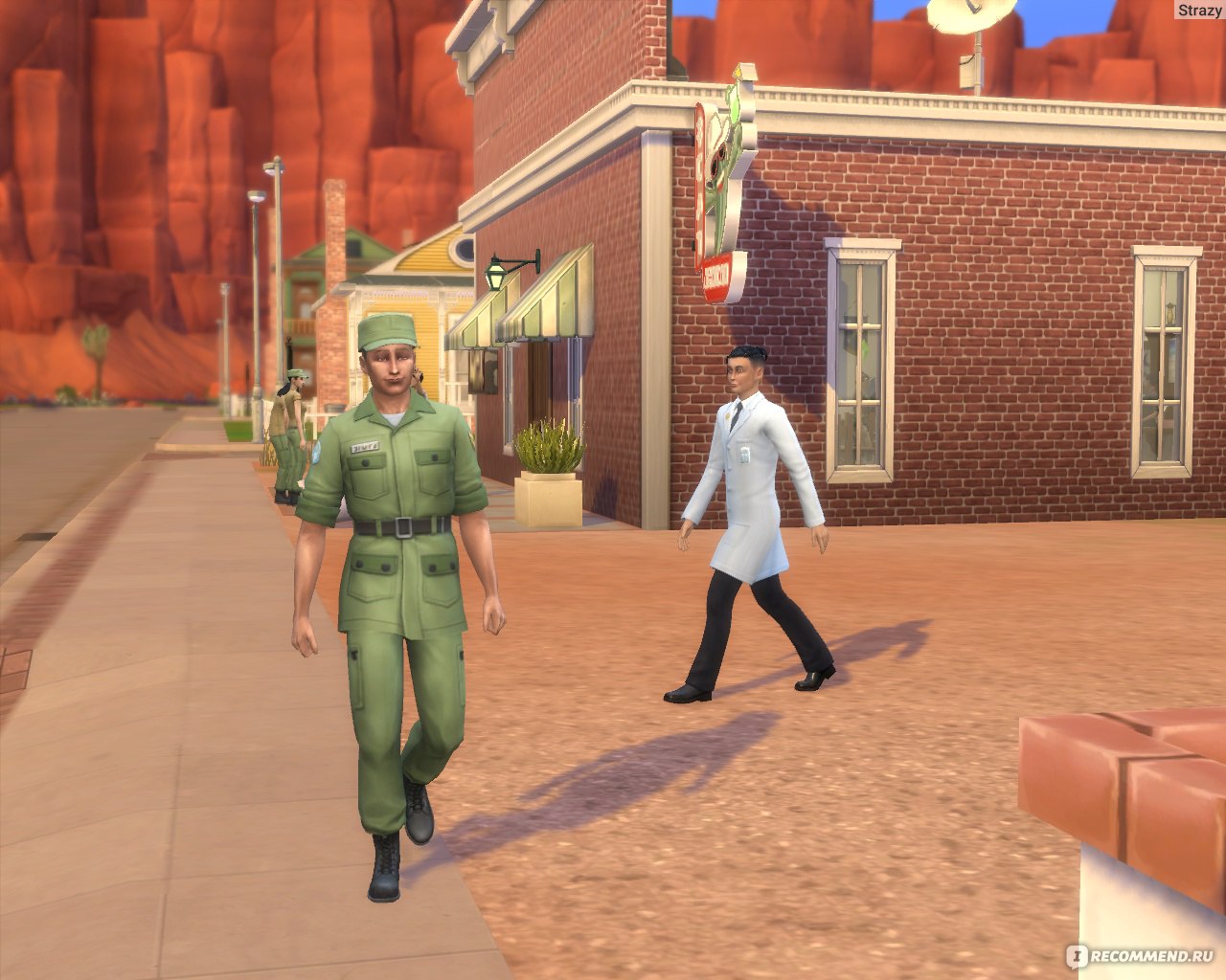 The Sims 4  Стрейнджервиль фото