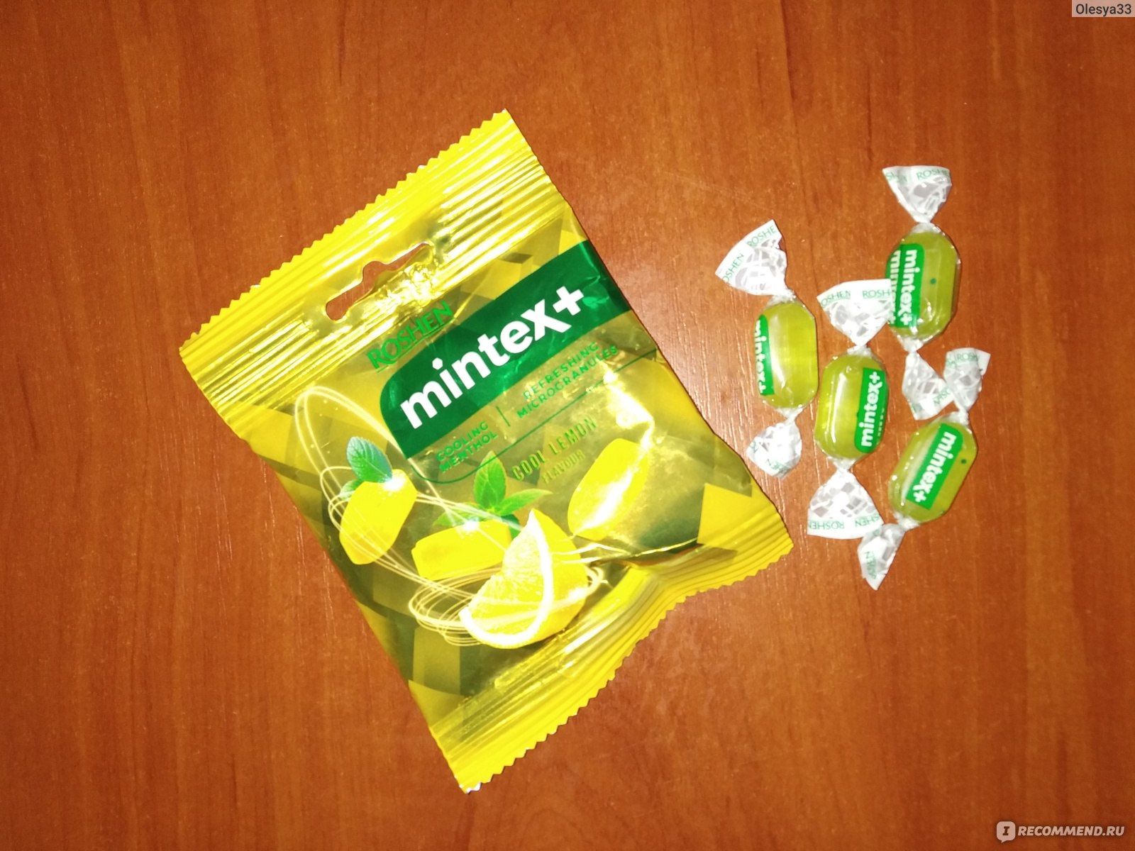 Roshen MINTEX Mint Р»РµРґРµРЅС†С‹