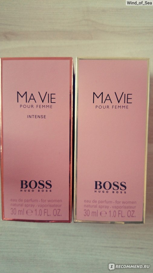 ma vie boss fragrantica