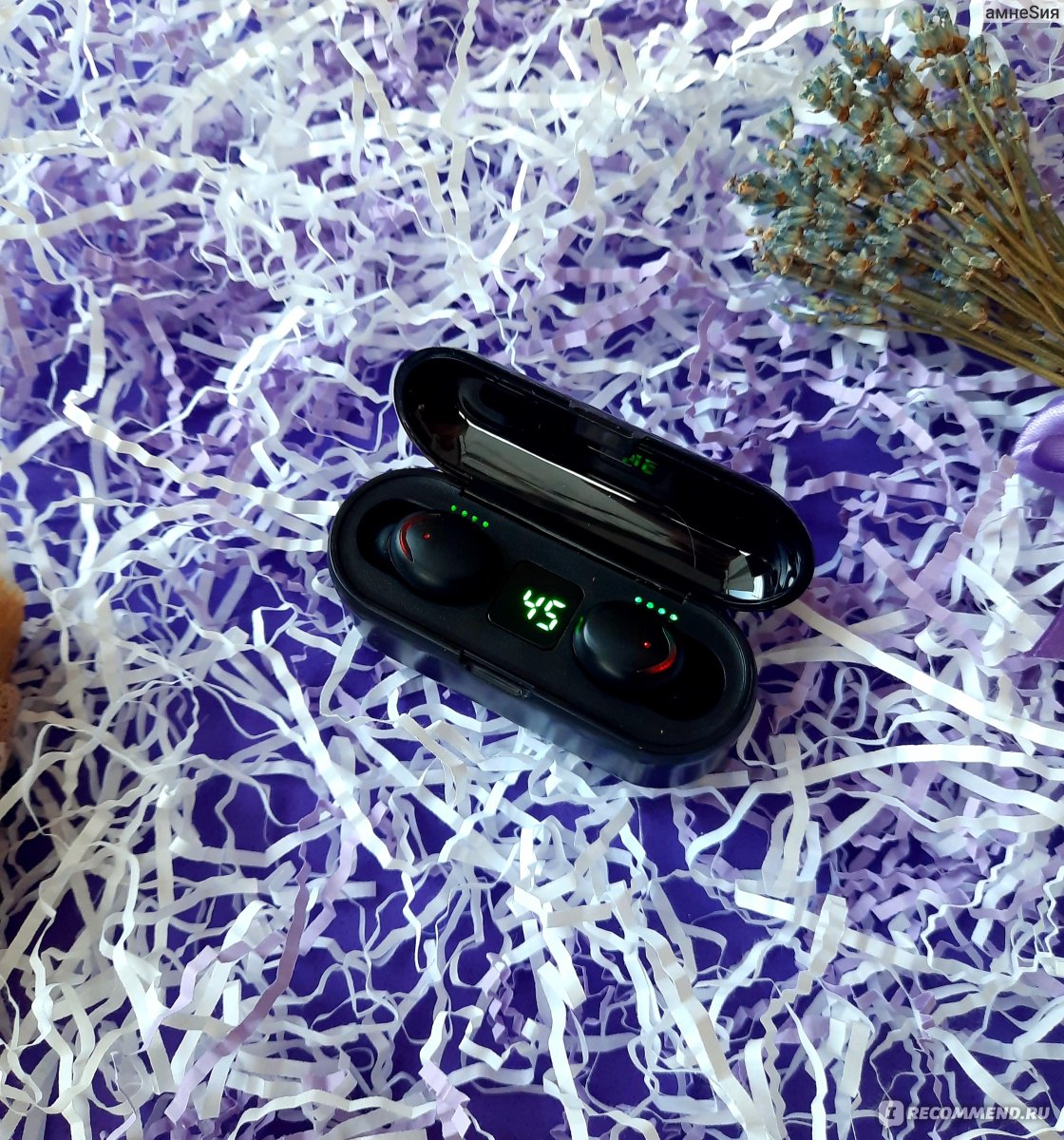 Беспроводные наушники F9 TWS Bluetooth 5.0 фото