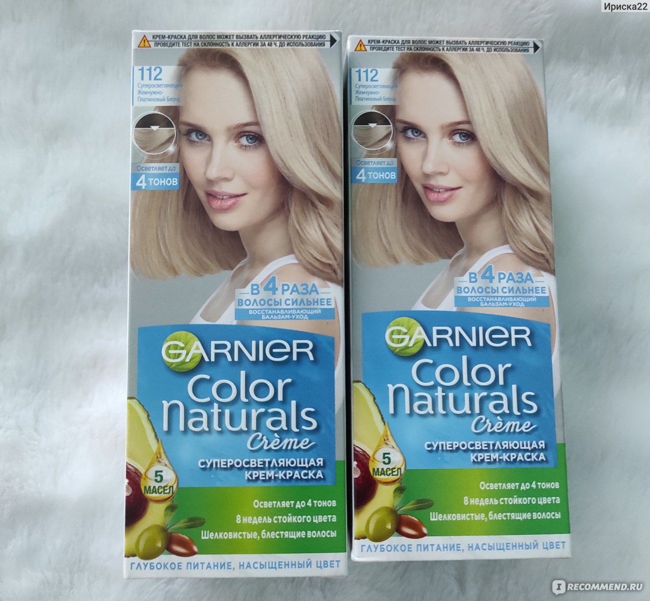 Краска для волос Garnier Color naturals creme - «Из всего набора для  окрашивания мне понравился только бальзам. » | отзывы