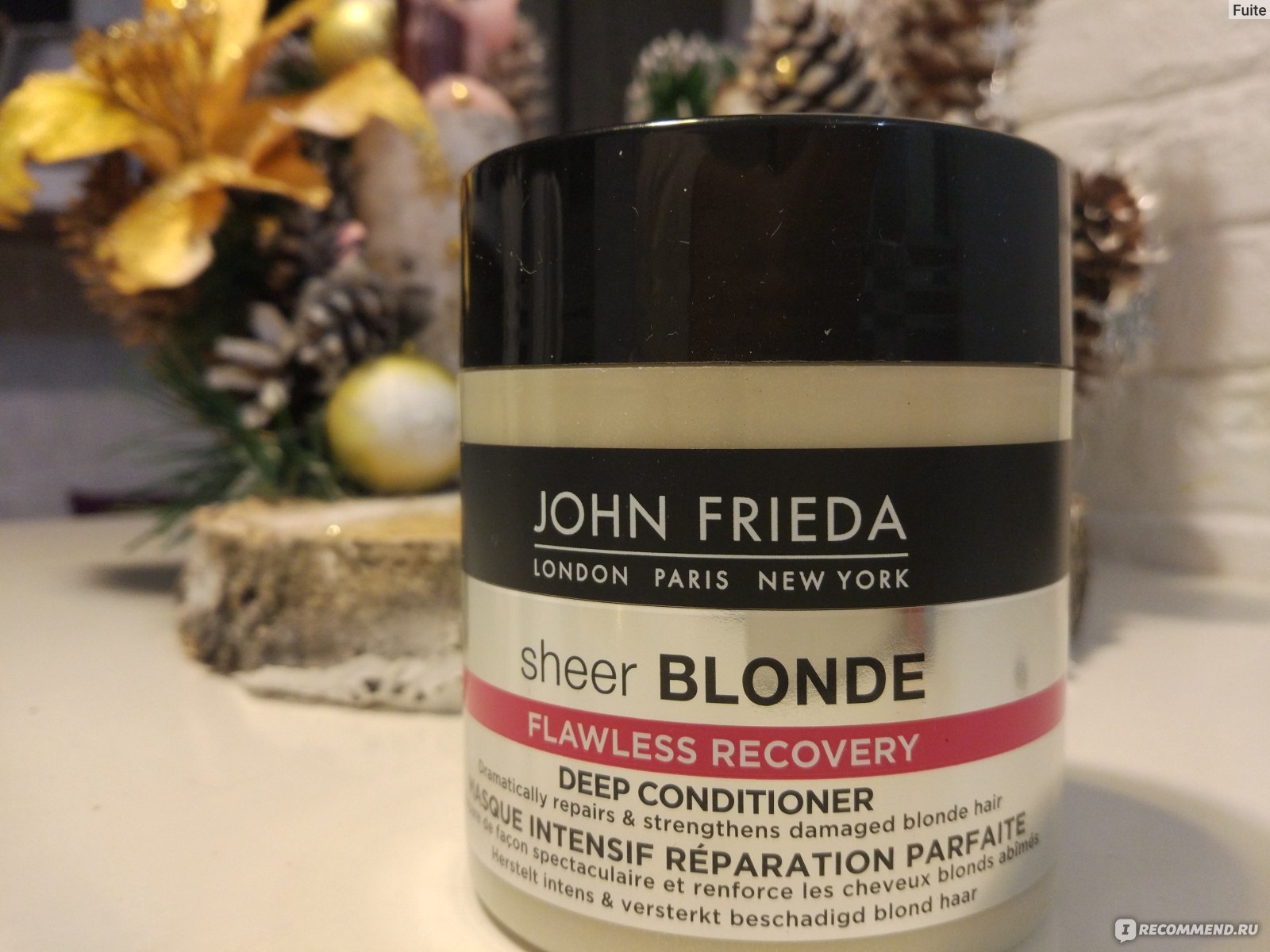 John frieda маска для интенсивного ухода за светлыми волосами
