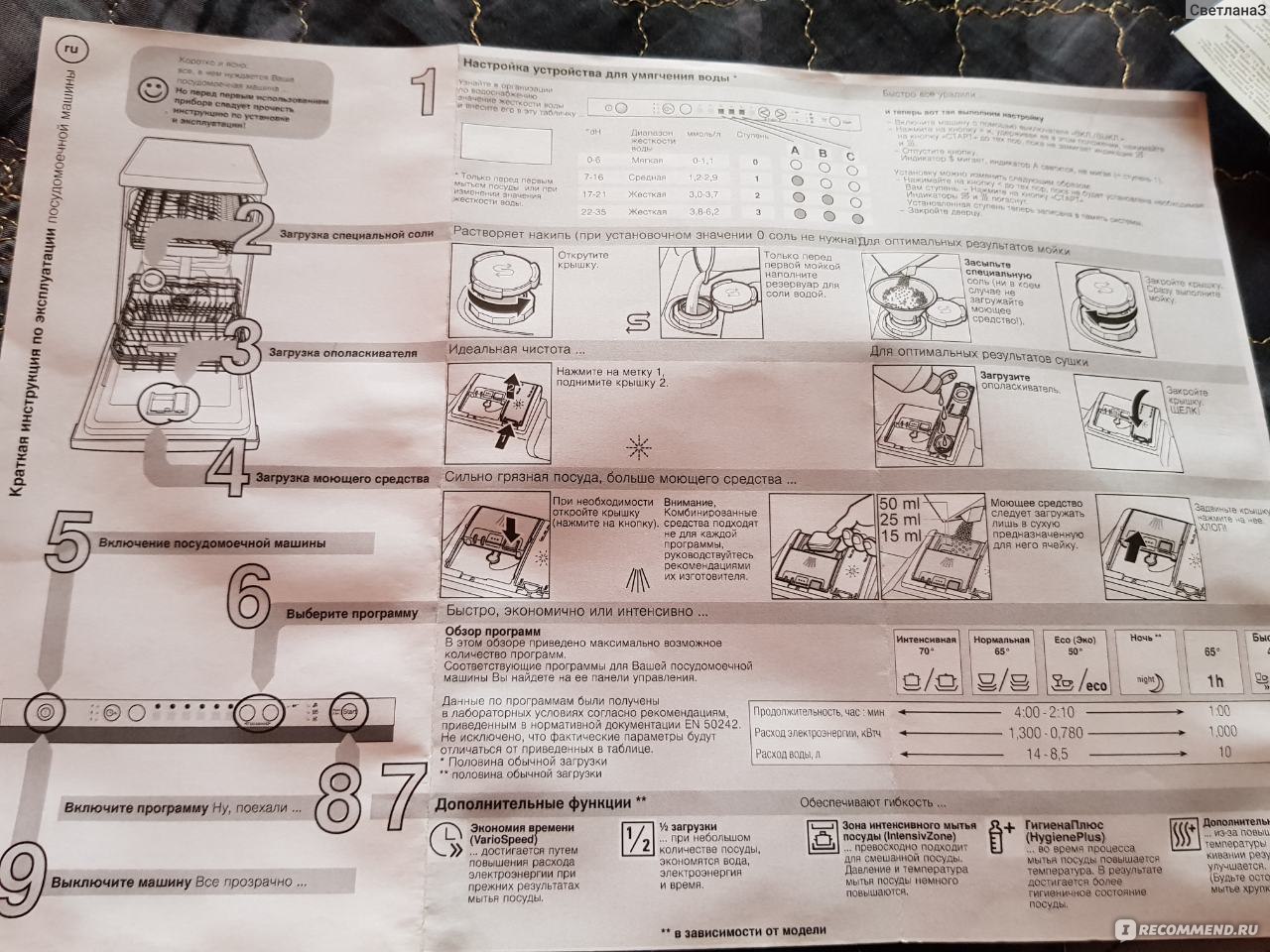 Встраиваемая посудомоечная машина BOSCH SPV25DX60R/01 - «Моя первая  посудомойка. Как выбрать и не прогадать.» | отзывы